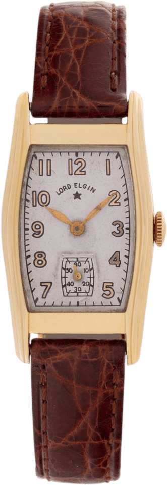 Lord Elgin 14k 22mm Manual watch