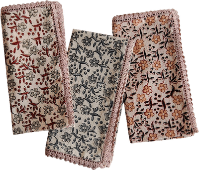 Hand Block-Printed Table Textiles