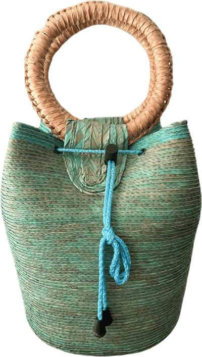 Vintage Straw Bag Tote from San Miguel de Allende