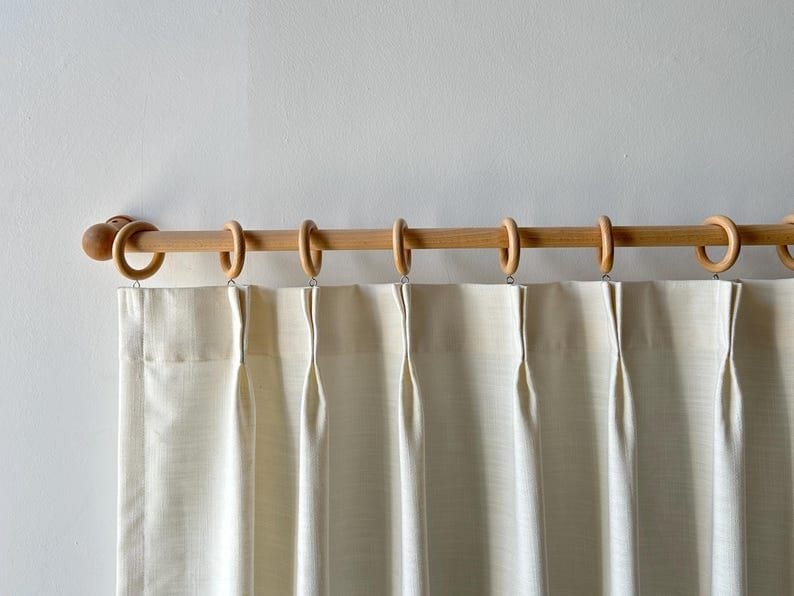 Wooden Curtain Rods