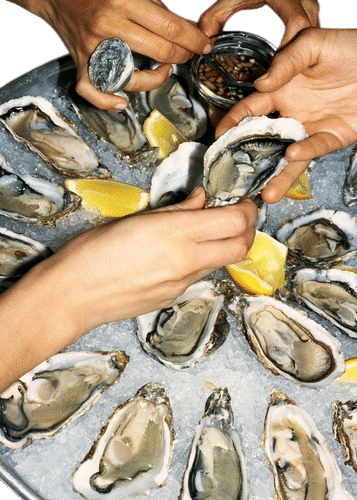 ordering a half dozen oysters for just yourself