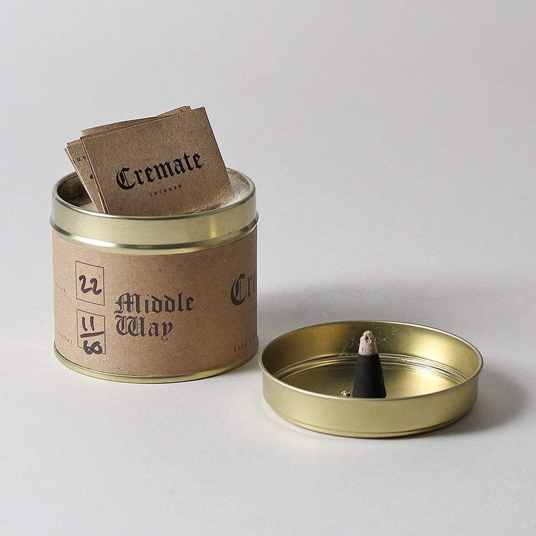 Middle Way Incense Tin by Cremate London