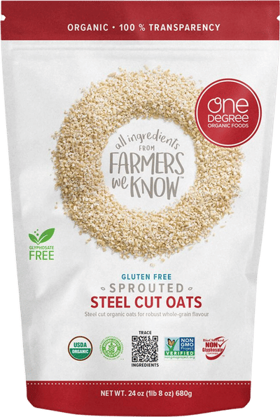 Sprouted Steel Cut Oats