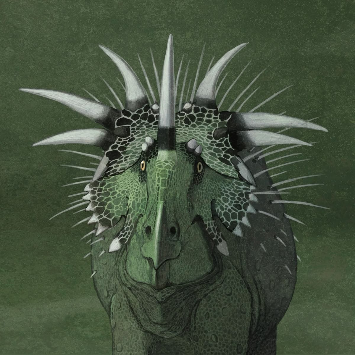 "Styracosaurus" by John Conway