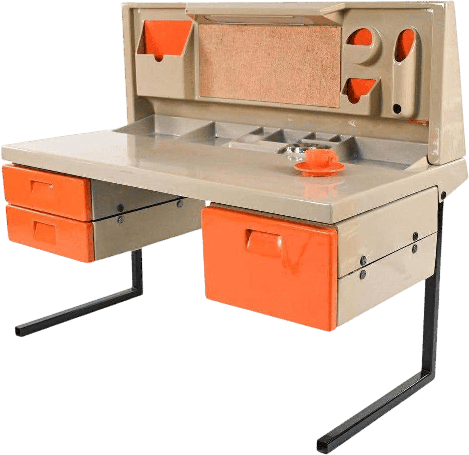 1970's Jorge Zalszupin L'atelier Desk