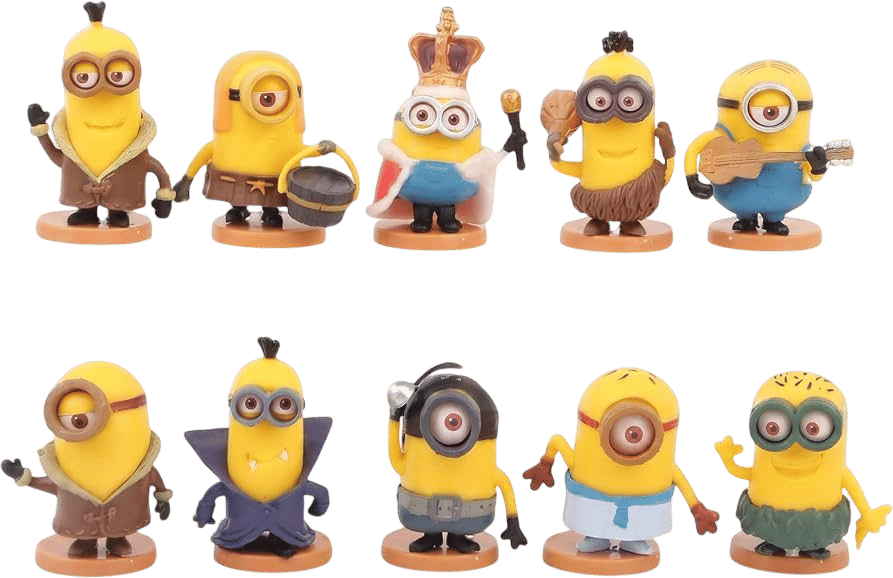 10Pcs Collectible Figures