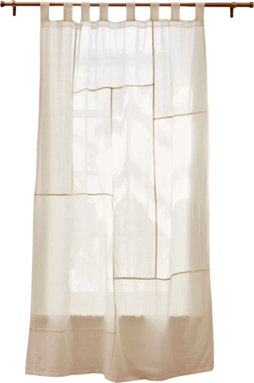 Patchwork Gauze Curtains