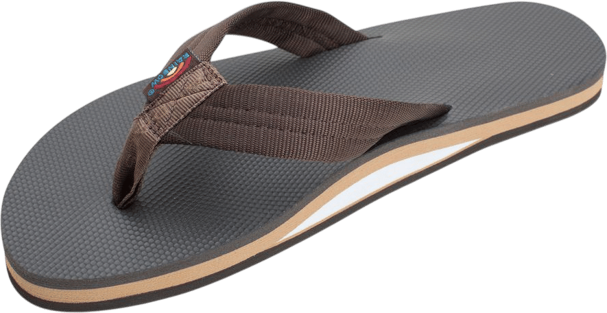 Classic Rubber - Single Layer Soft Top 1" Nylon Strap