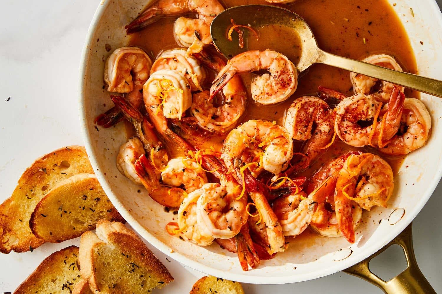 Rosé Shrimp (Eric Kim)