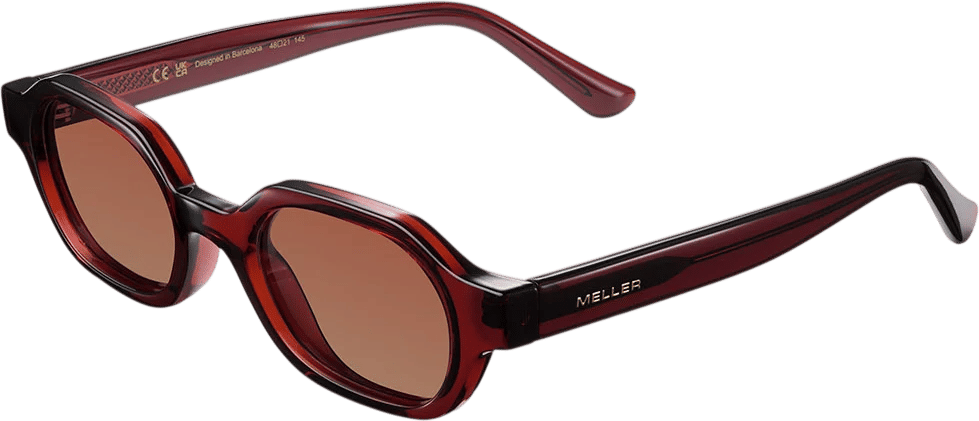 Rose-tinted sunglasses