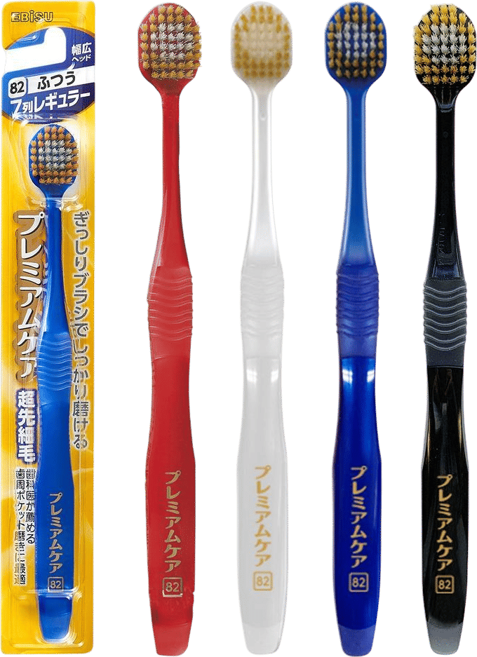 Ebisu Premium Care Toothbrush (Set of 3)