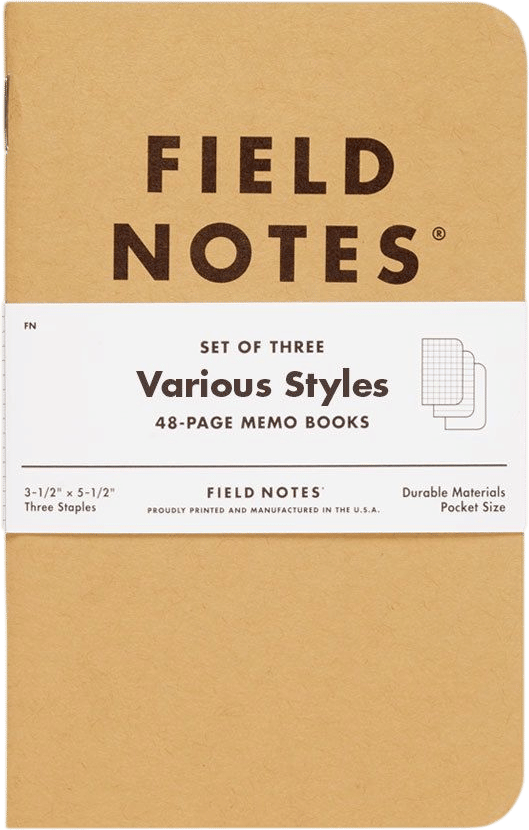 field notes 3-pack