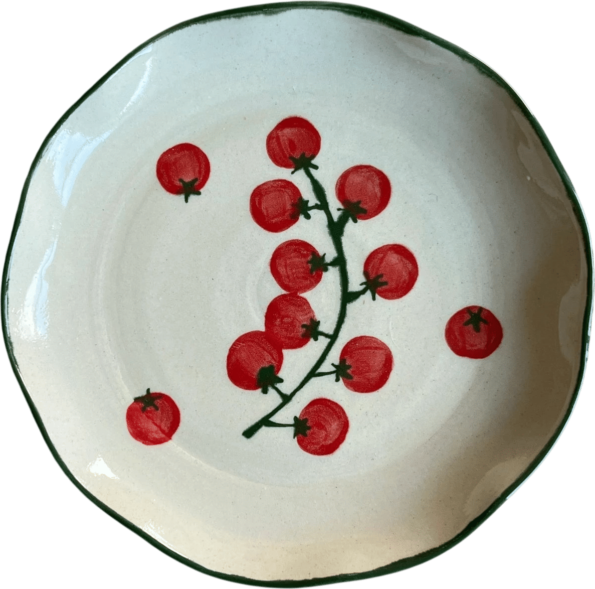 Cherry Tomatoes Appetizer Plates (Set of 6)