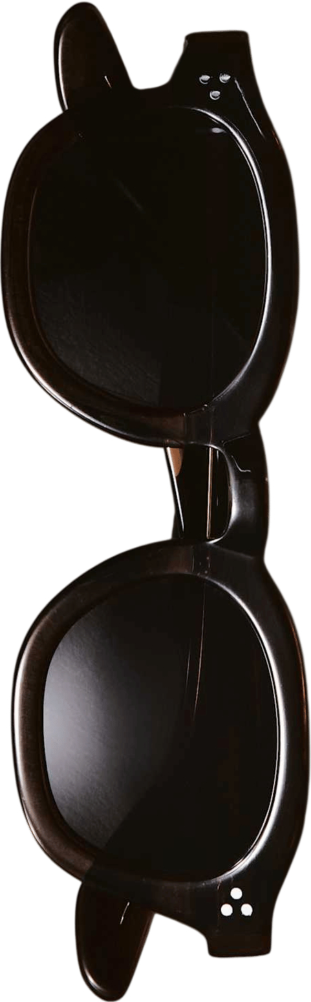 Quince Maldives Polarized Sunglasses (Black)