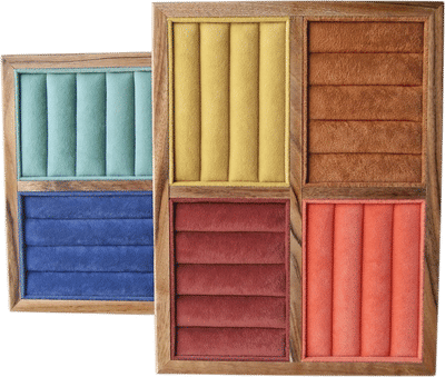 Wooden Jewelry Tray Organizer