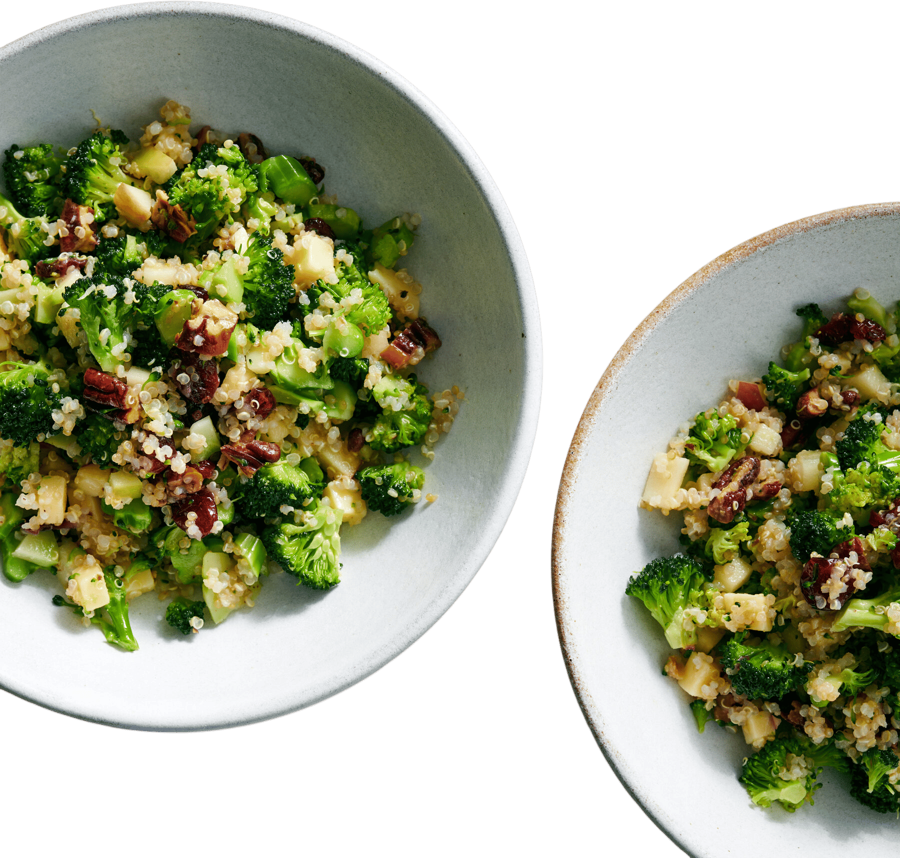 Quinoa and Broccoli Spoon Salad