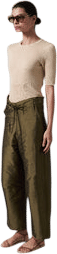 Techno Taffeta Barrel Pant