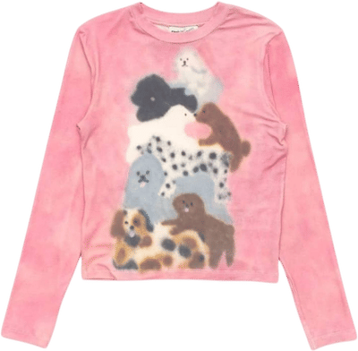 Doggy Decadence Long Sleeve Shirt