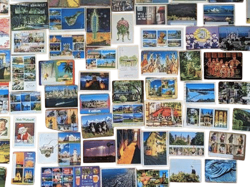 💌 sending a little postcard