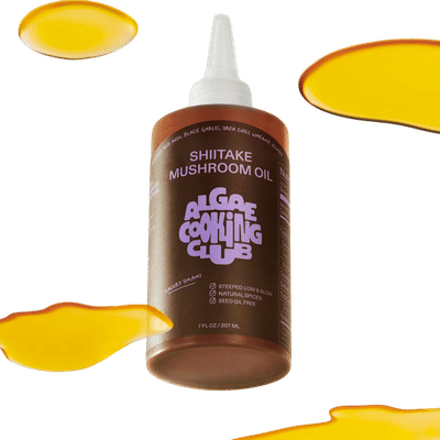 Shiitake Mushroom Infused Algae Oil