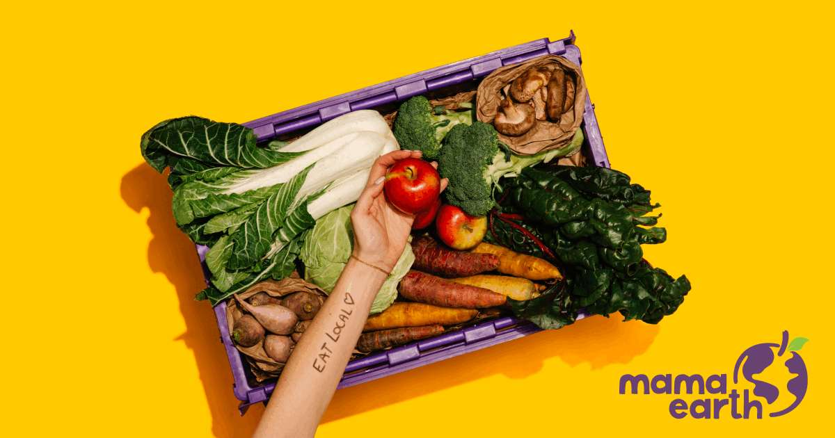 Organic Produce Delivery box