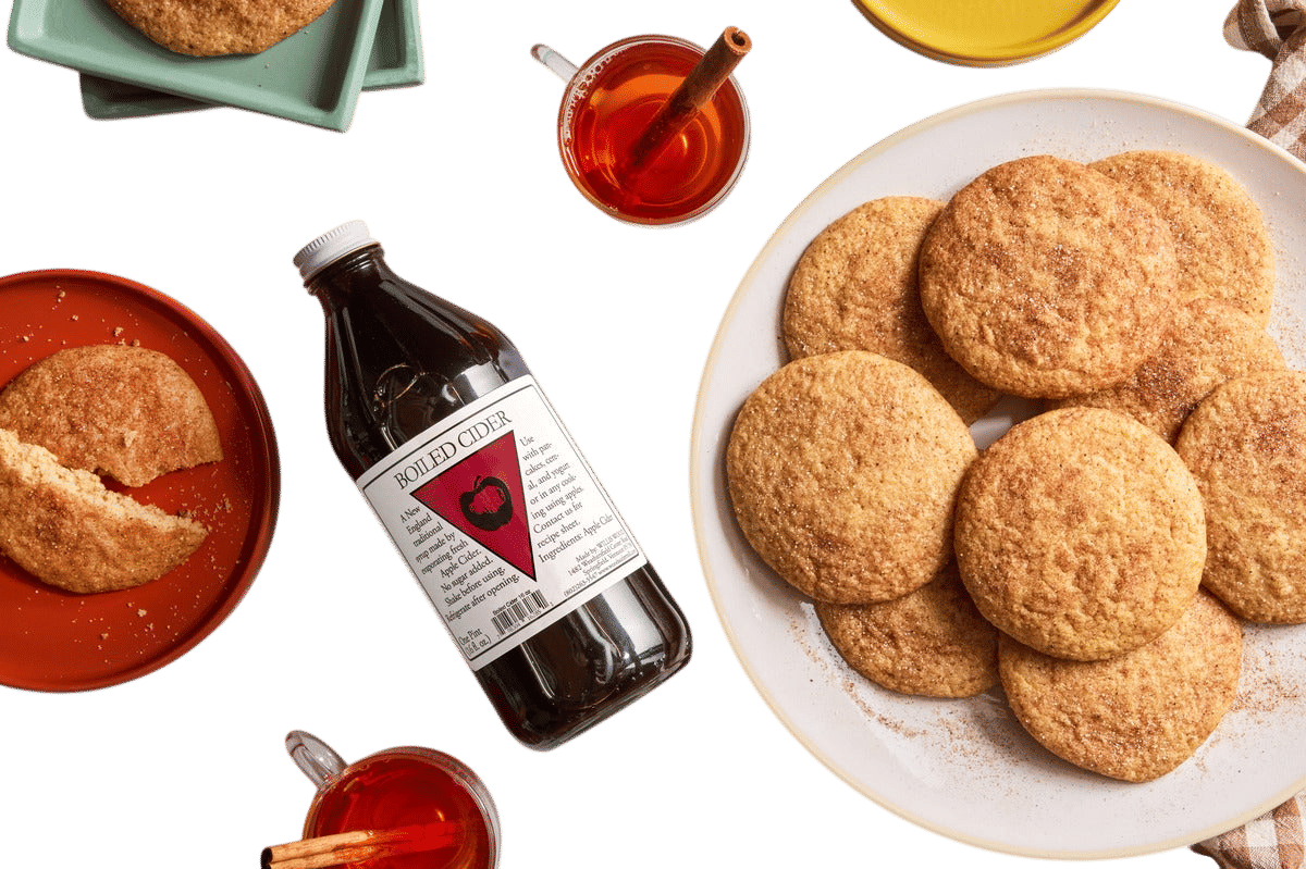 Apple Cider Snickerdoodles