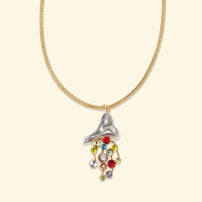 Mercure Necklace Silver