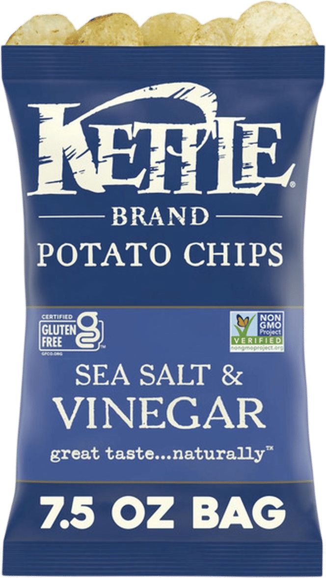 Kettle Brand Sea Salt and Vinegar Potato Chips (7.5 oz)