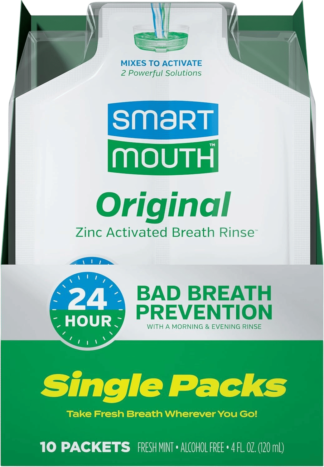 SmartMouth Original Zinc Activated Mouthwash