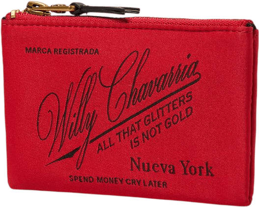 LABEL WALLET RED HOT