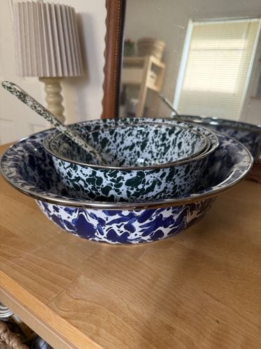 Splatter Enamelware