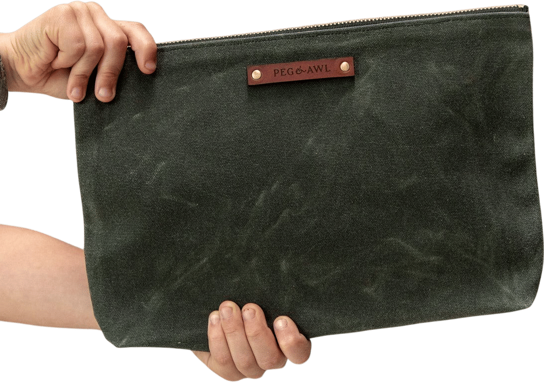 Peg & Awl canvas pouch