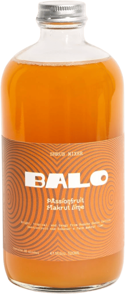 Passionfruit + Makrut Lime Shrub Mixer