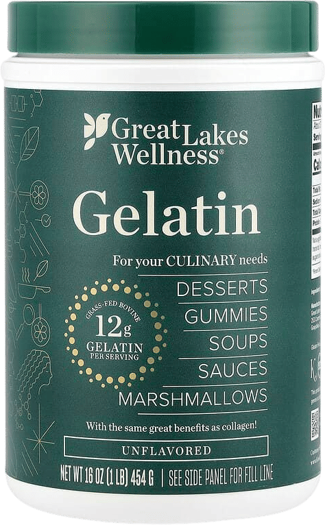 Great Lakes Wellness Unflavored Gelatin (16 oz)