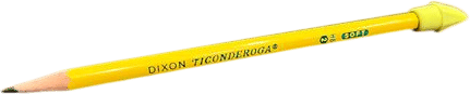 Using a pencil like this to solve word games and puzzle books