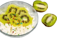 Cottage Cheese and Golden Kiwis