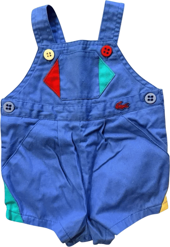 Vintage Lacoste Baby Overalls