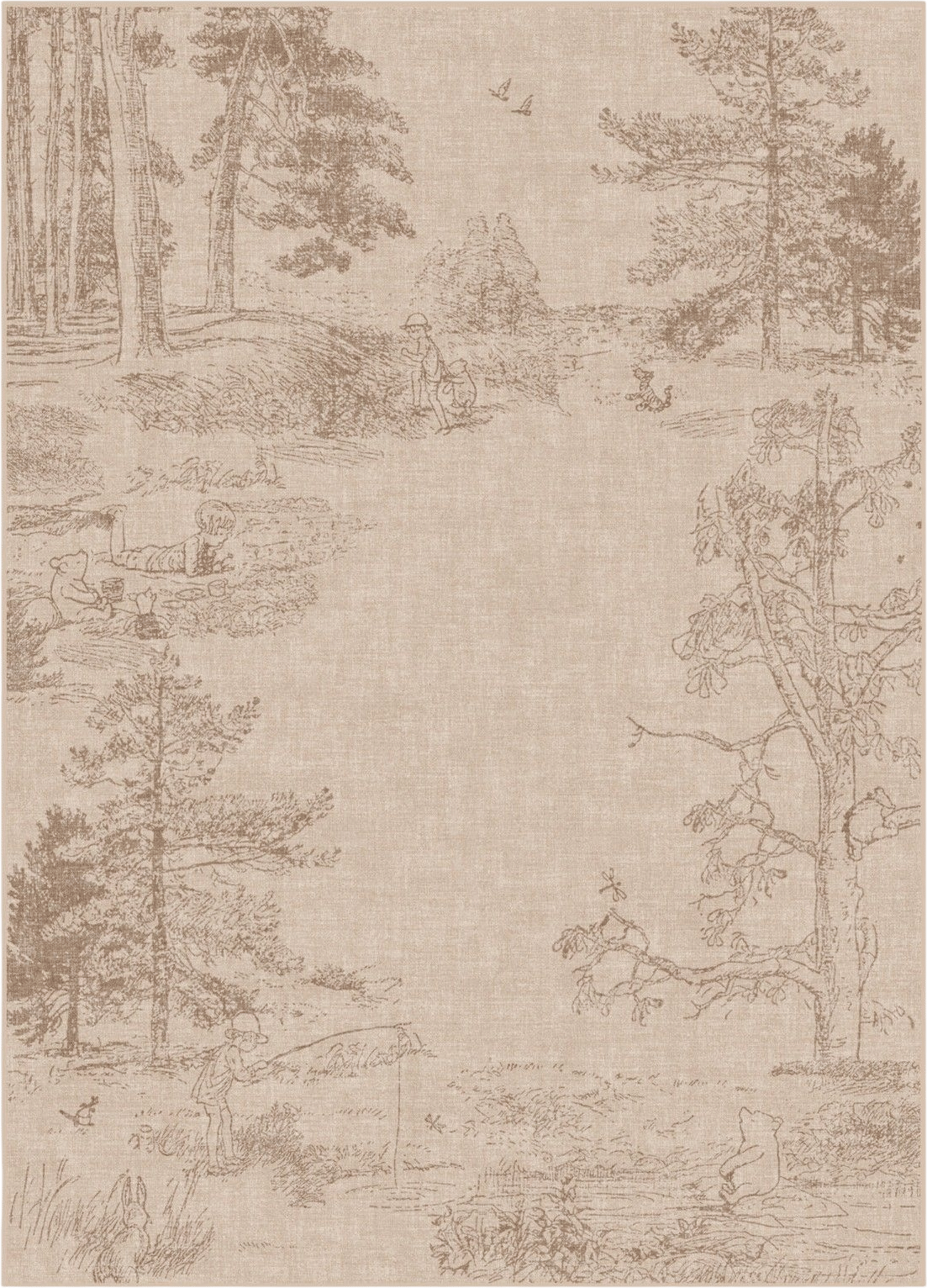 Hundred Acre Wood Natural Rug