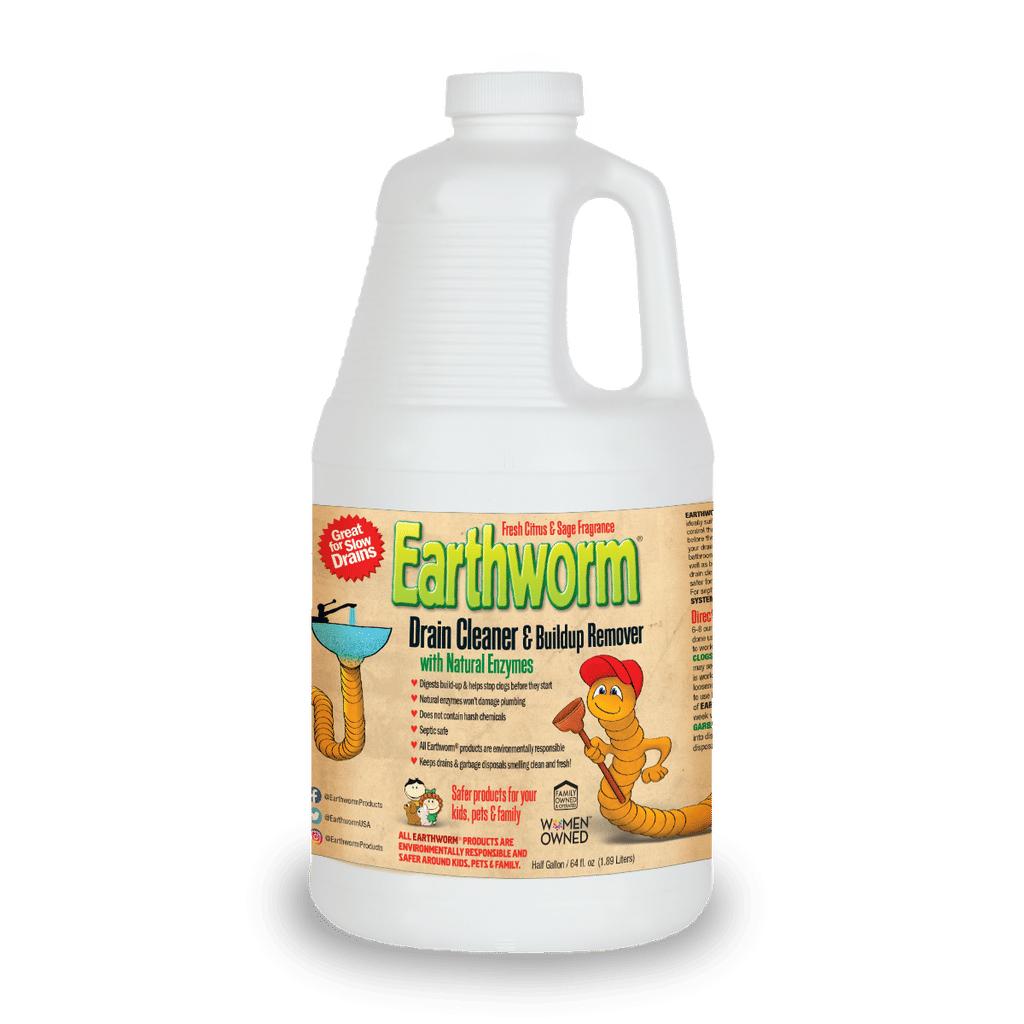 earthworm enzyme drain cleaner