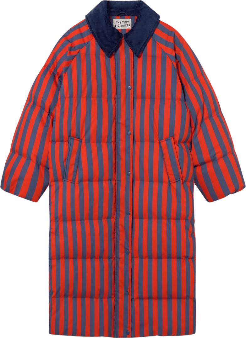 Tinycottons Striped Oversized Jacket