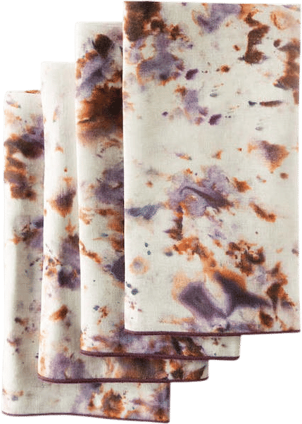 Rose Marble Napkin Set of 4
