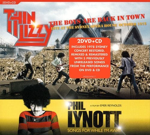 Thin Lizzy ~ Songs For While I'm Away • 2DVD + CD • 2022 Mercury Studios ••NEW••