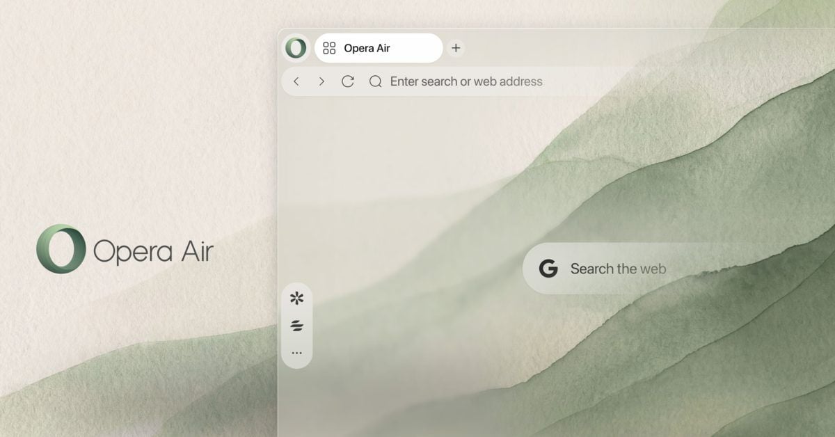 Opera Air gets a minimalist makeover for distraction-free browsing - 9to5Mac