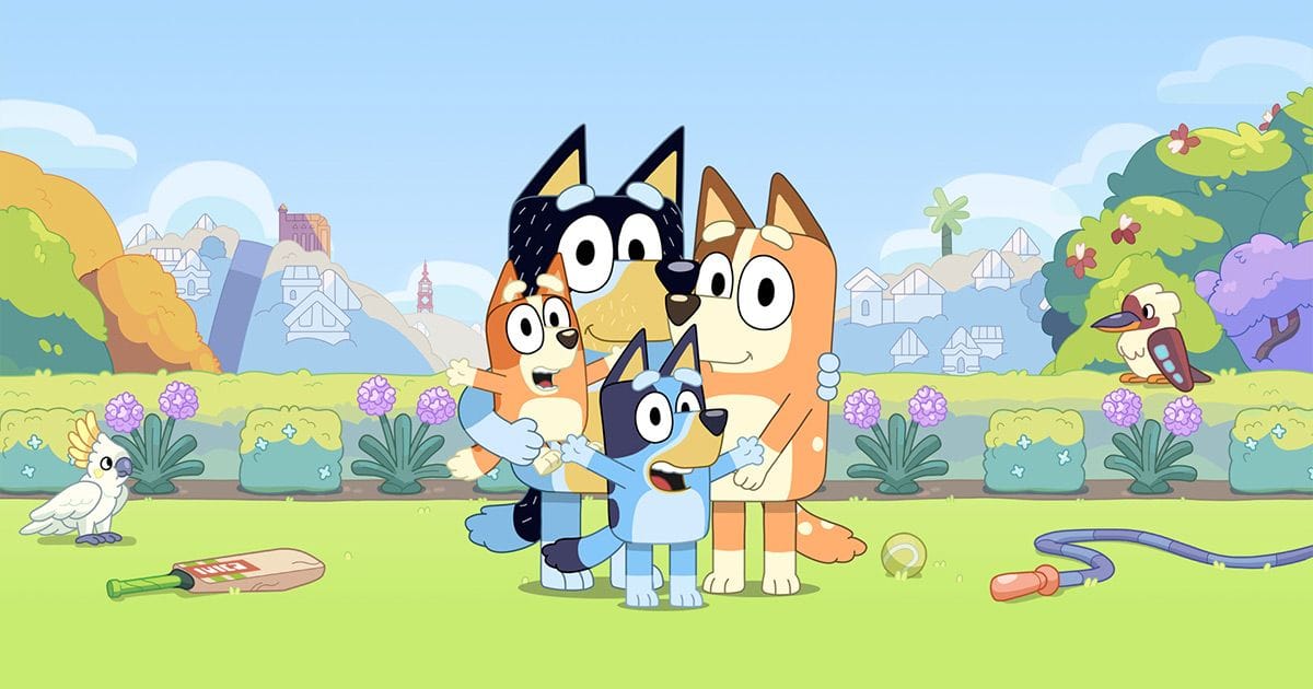 Watching Bluey as a grownup