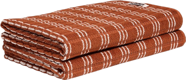 2 Pack Bath Towel - Terracotta