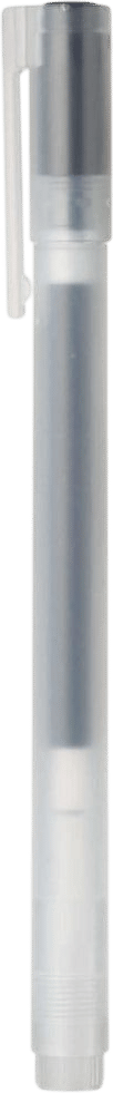 MUJI Gel Ink Ballpoint Pen 0.38 mm Black