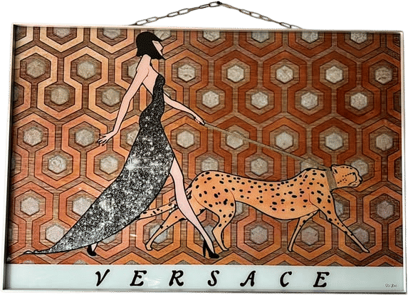 Versace Glass Artwork Picture Frame