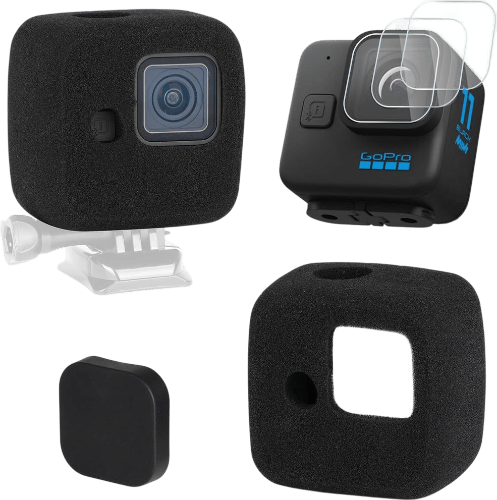 Foam Wind Muff for GoPro HERO11 Black Mini