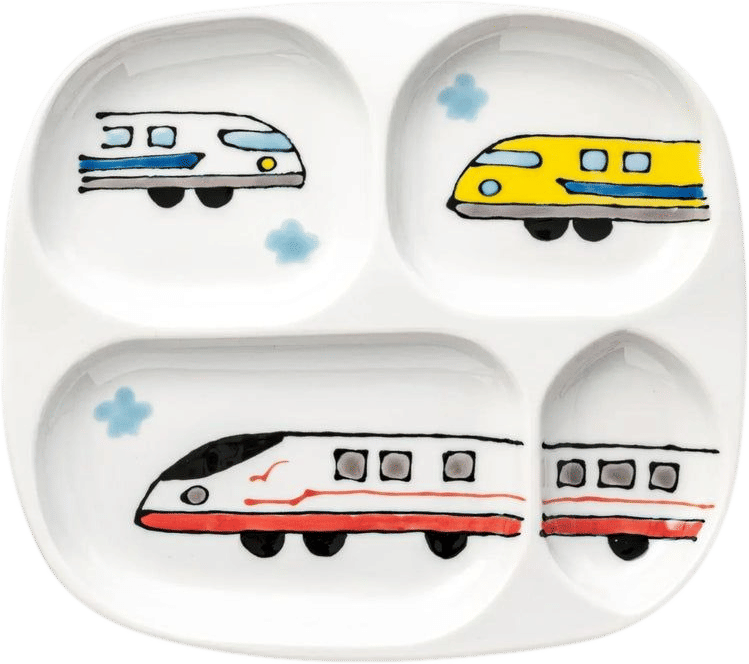 Shinkansen Kids Plate