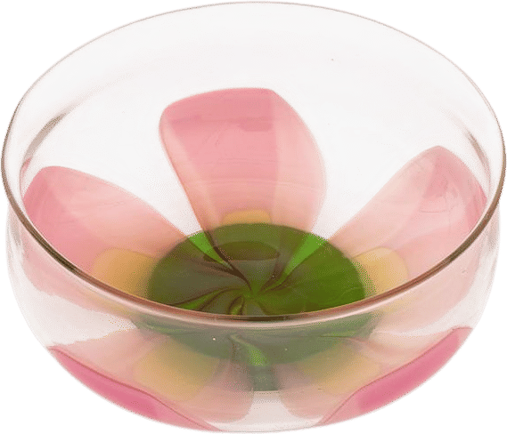 Tiffany Studios Pastel Glass Bowl, 1921